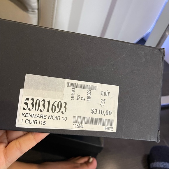 MARC JACOBS black leather espadrilles. Studded. - Picture 4 of 4